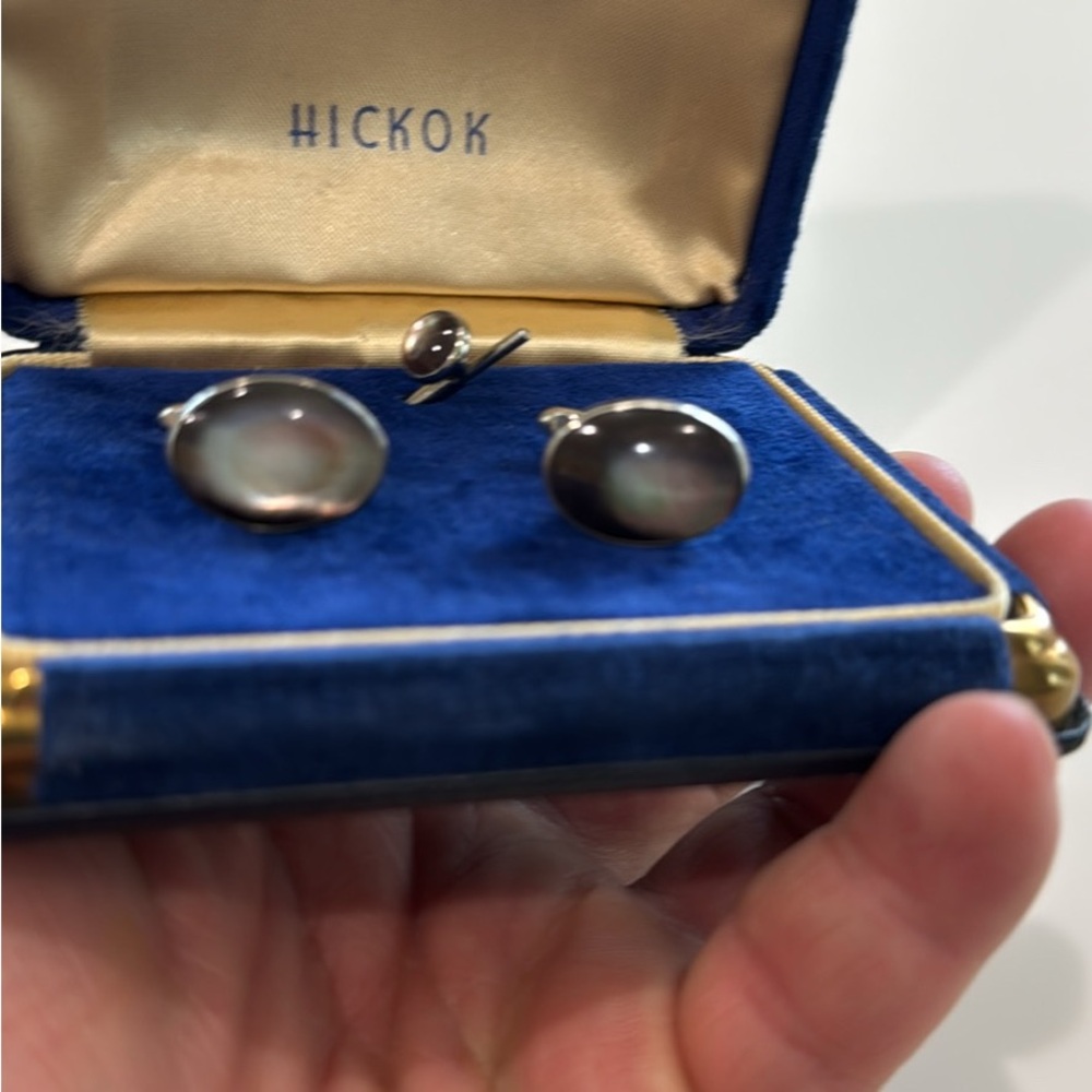 Hickok Elegant Silver with mother of pearl from 1930s to 1950s
